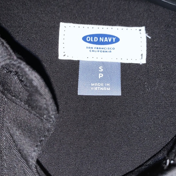 Old Navy Black Button Down Long Sleeve Shirt Dress NWT - Picture 9 of 12